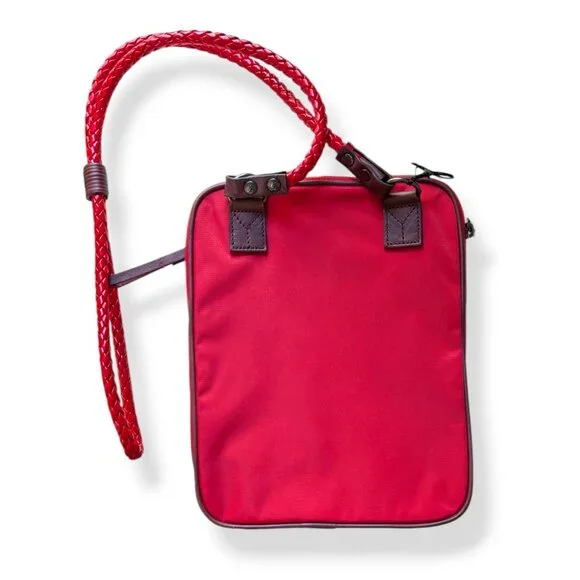 Y 3 by Yohji Yamamoto retro cyber Y2K nylon red cross body